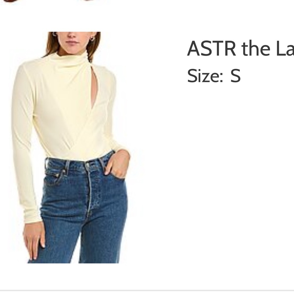 NWT ASTR the label body suit